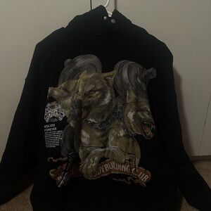 Darc Sport Black Cotton Hoodie